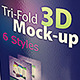 Trifold 3D Mock-up